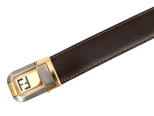 Stylish Fendi Leather Belt