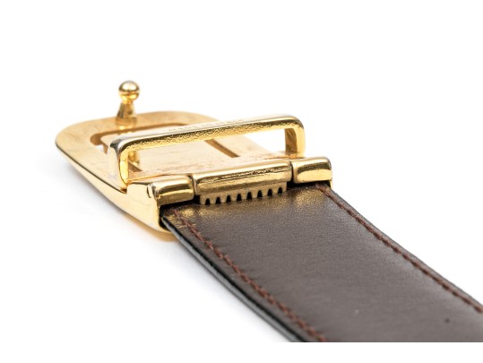 Stylish Fendi Leather Belt
