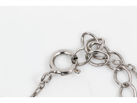 Three Sterling Chain Necklaces