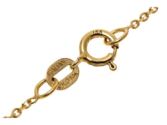 14k Yellow Gold Classic Tin Cup Cultured Freshwater Pearl Style 