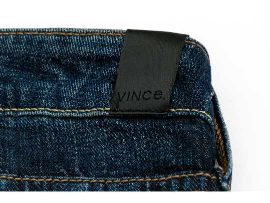 Assorted Designer Jeans Lot, Six Pieces,  Including Hudson And Vince, Assorted Sizes