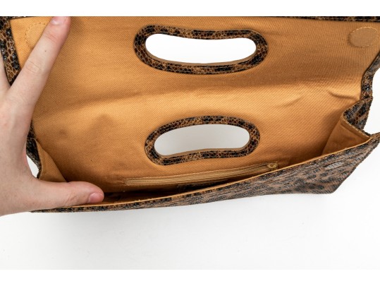 Assorted Lot Of Two Baguette Clutches, Including Kemestry And Hobo