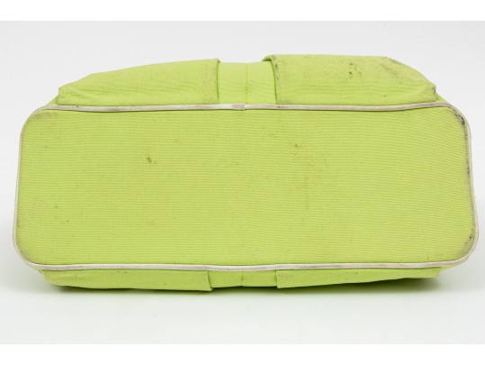 Lilly Pulitzer Cotton And Canvas Pink, Green And Blue Baby Bag