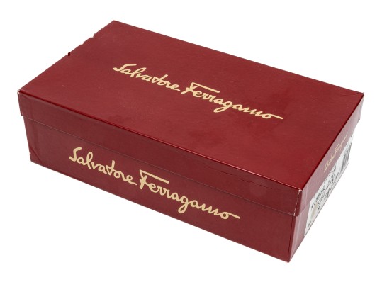 Salvatore Ferragamo Handsome Black Suede Loafer, Size 10B