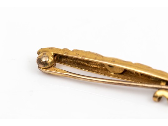 14K & 15K Vintage Bar Pins 