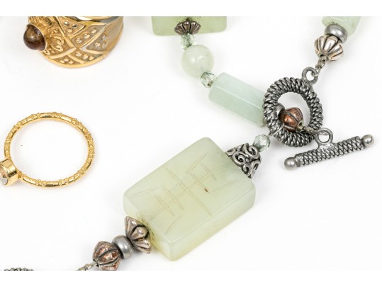 Collection Of Bold Fashion Jewelry