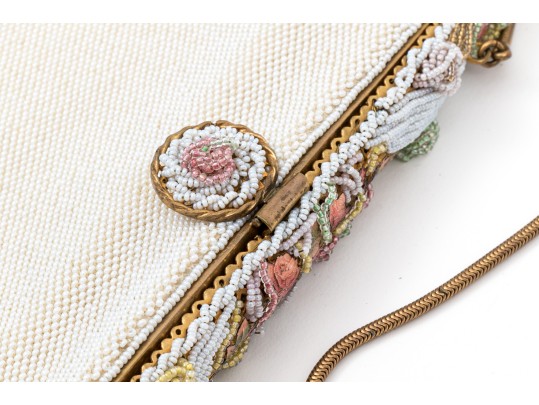Assorted Lot Of Eight Vintage Beaded And Fabric Bags