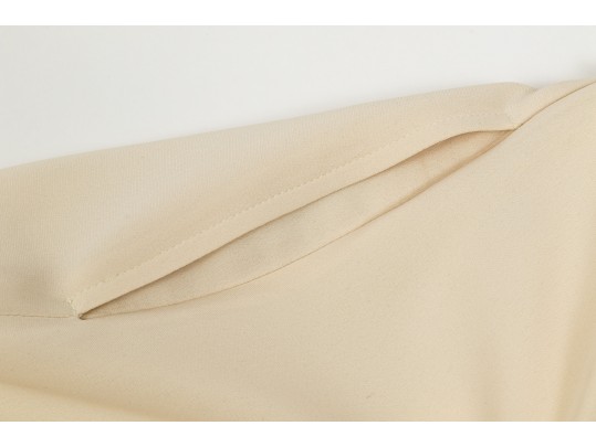 Calvin Klein/Bergdorf Goodman Beautiful Ivory Silk Pants,  Size 12