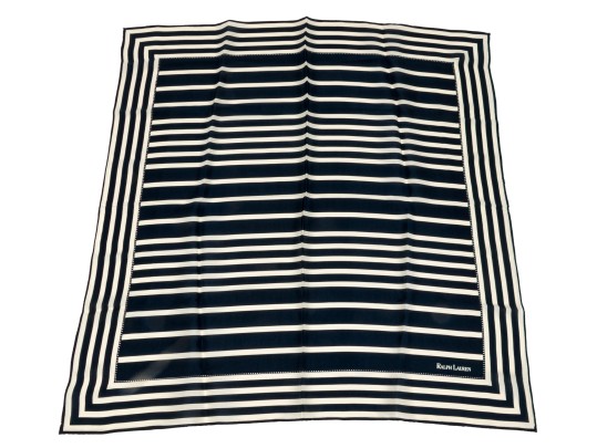 Assorted Lot Of Three Vintage Silk Scarves, Including Liberty