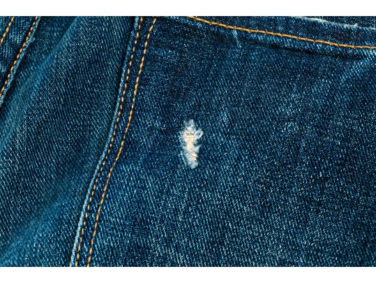 Assorted Designer Jeans Lot, Six Pieces,  Including Hudson And Vince, Assorted Sizes