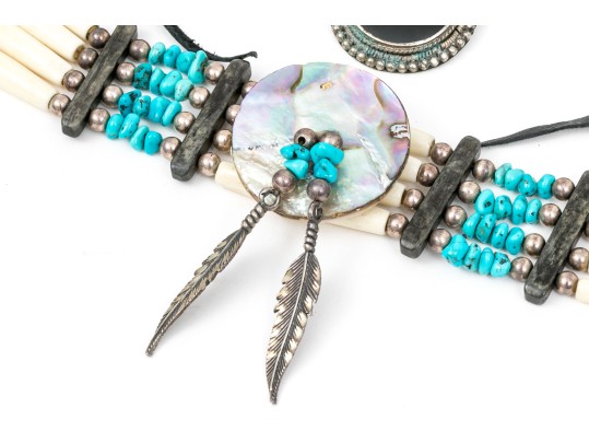 Lot Of Southwestern Inspired Fashion Jewelry