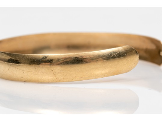 14K Simple Hoop Earrings