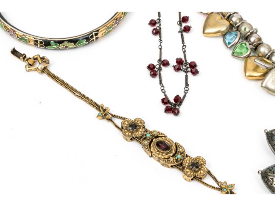 Collection Of Bold Fashion Jewelry