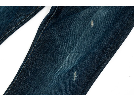 Assorted Designer Jeans Lot, Six Pieces,  Including Hudson And Vince, Assorted Sizes