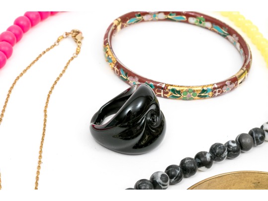 Collection Of Bold Fashion Jewelry