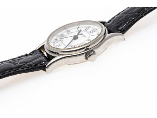 Tiffany & Co. Classic Stainless Steel 24mm Quartz Wristwatch, With Box