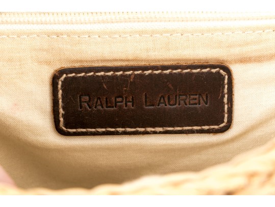 Ralph Lauren, Lilly Pulitzer Lot Of Two Summer Bags