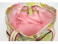 Lilly Pulitzer Cotton And Canvas Pink, Green And Blue Baby Bag
