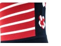 Valentino Red Fun Blue, Red And White Nautical Jumper Style Dress, Size S