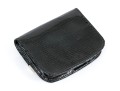 Judith Leiber Handsome Black Lizard Mini Purse/key Chain