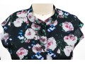 Rebecca Minkoff Breezy Short Sleeve Black Floral Mini Dress, Size Small
