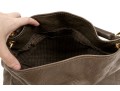 Louis Vuitton Beautiful Brown Taupe Embossed Leather Hobo Bag