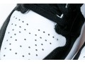 Nike Discernable Leather High Top Air Jordans, Black, White And Orange, Size 11