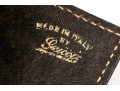 Gucci Vintage Guccissima Pattern Check Book Holder