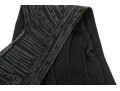 Hervé Léger Striking Black One Shoulder Sheath Dress, Size XS