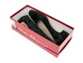Salvatore Ferragamo Classic Black Suede Pumps, Size 10B