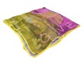 Givenchy Lovely Purple And Green Vintage Silk Scarf