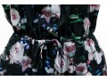 Rebecca Minkoff Breezy Short Sleeve Black Floral Mini Dress, Size Small
