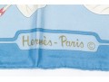 Hermès Paris Beautiful Vintage 'Flora Graeca' Silk Scarf By Niki Goulandris