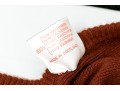 N.Peal Striking Rust 100% Cashmere Wrap, OSFA