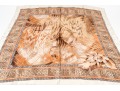 Halston, Nina Ricci, Laura Biagiotti Lot Of Three Pretty Vintage Silk Scarves