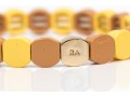 Four Colorfully Beaded Stretch Roxanne Assoulin Bracelets, Retail Approx $300
