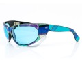 Emilio Pucci Handsome Blue, Green And Purple Acrylic Framed Sunglasses