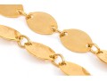 Pair Of Fabulous Vintage 1970's Gold Tone Metal Link Belts