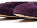 Salvatore Ferragamo Striking Purple Suede Pumps, Size 10B