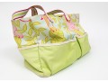Lilly Pulitzer Cotton And Canvas Pink, Green And Blue Baby Bag