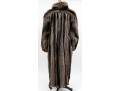Stylish Tannish Brown Raccoon Fur Hooded Zip Jacket