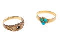 Vintage 14K & 18K Rings, Sizes 7.75+ & 8.25