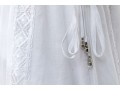 Charo Ruiz, Ibiza, Lovely White Cotton Lace Edged Maxi Dress, Size M