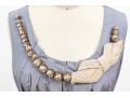 Hoss Beautiful Grey Bedazzled Sleeveless Dress, Size 42, With Belt