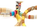 Four Colorfully Beaded Stretch Roxanne Assoulin Bracelets, Retail Approx $300