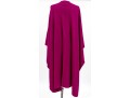 Saks Jacques De Loux Long Length  Fuchsia 100% Cashmere Wrap, OSFA