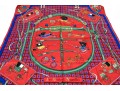 Hermès Paris Striking Vintage Les Voiturs Nouvelles Silk Scarf, By Jacques Eudel