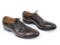 Gucci Gents Brown Leather Lace Up Loafers, Size 8 1/2