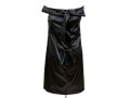 Diane Von Furstenburg Stunning Sleeveless Black Silk Sheath Dress, Size 10