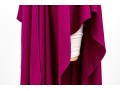 Saks Jacques De Loux Long Length  Fuchsia 100% Cashmere Wrap, OSFA
